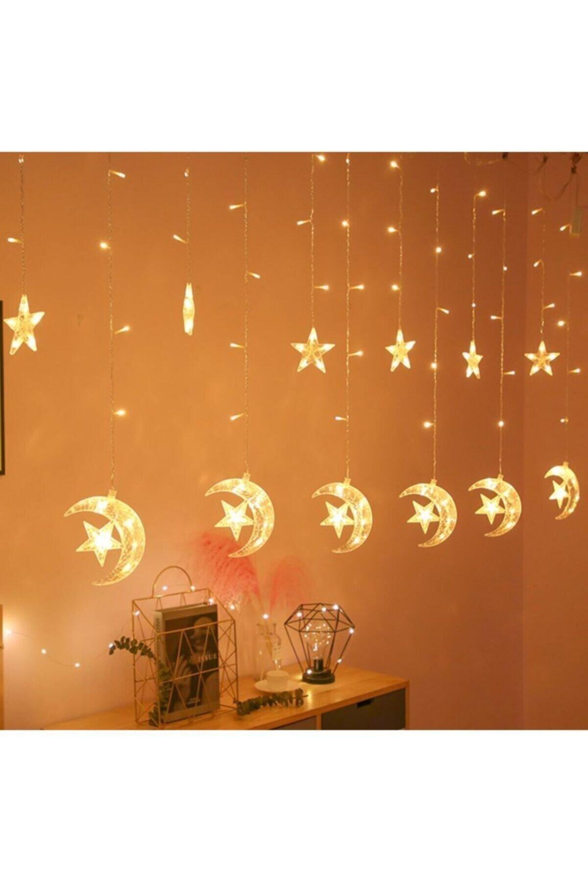 Ay Yıldız Sarkan Led Bitişik Model