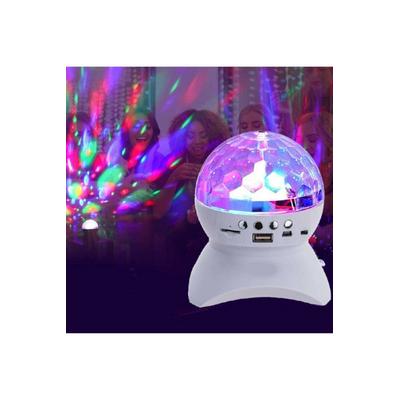 Bluetooth Hoparlör SD+USB Gece Lambası Disko Led Küçük