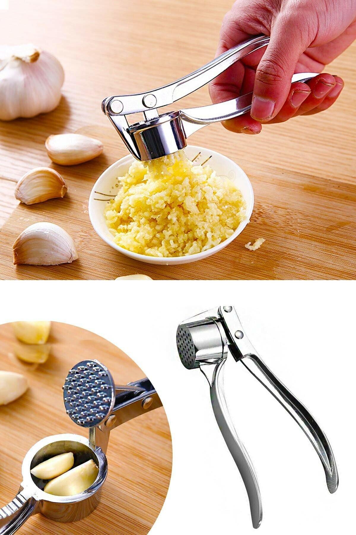 Çinko Sarımsak Ezici Hazneli