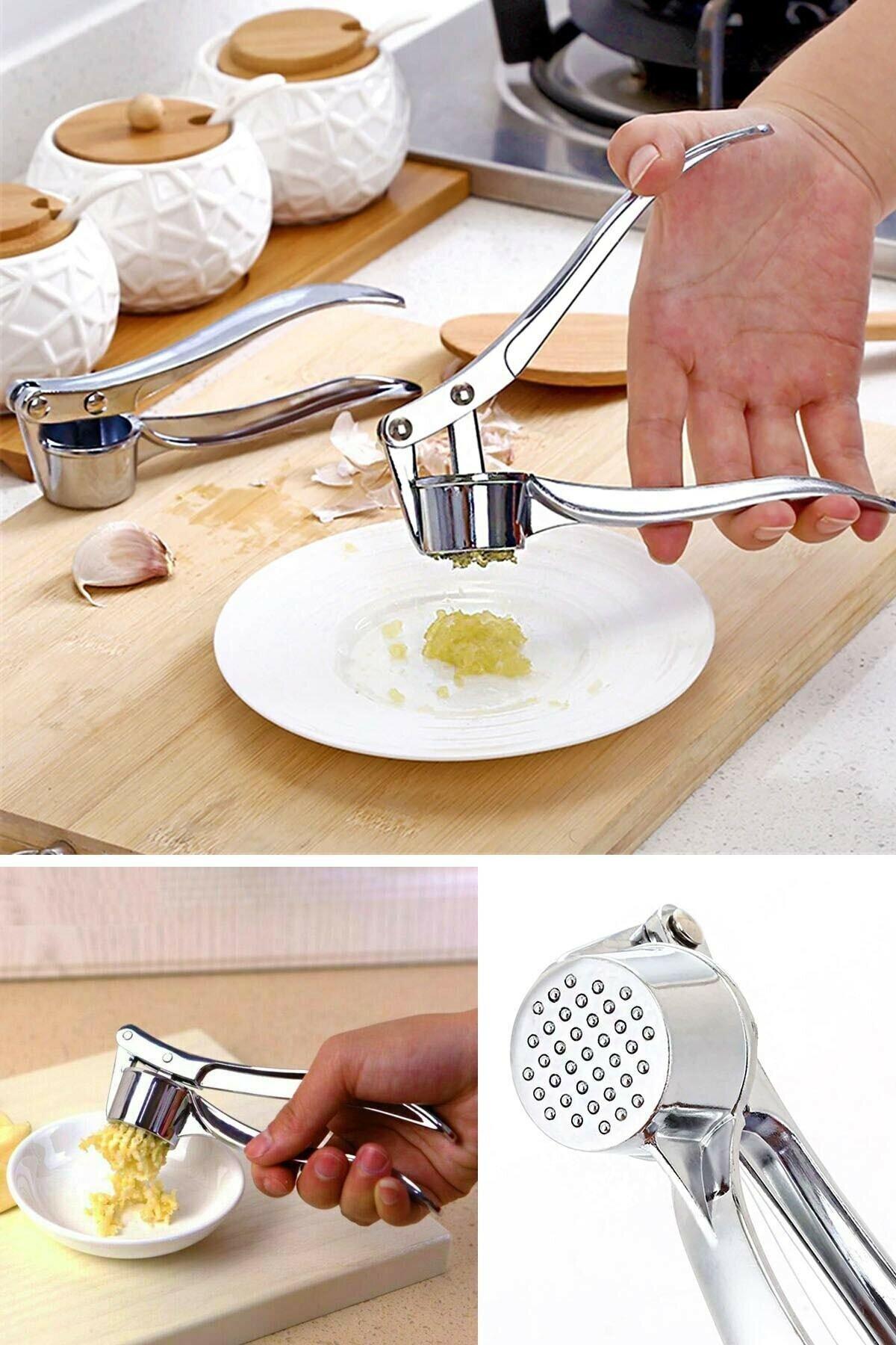 Çinko Sarımsak Ezici Hazneli