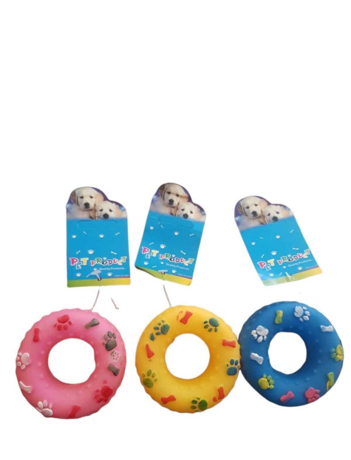 Kedi&Köpek Simit Oyuncak Sesli