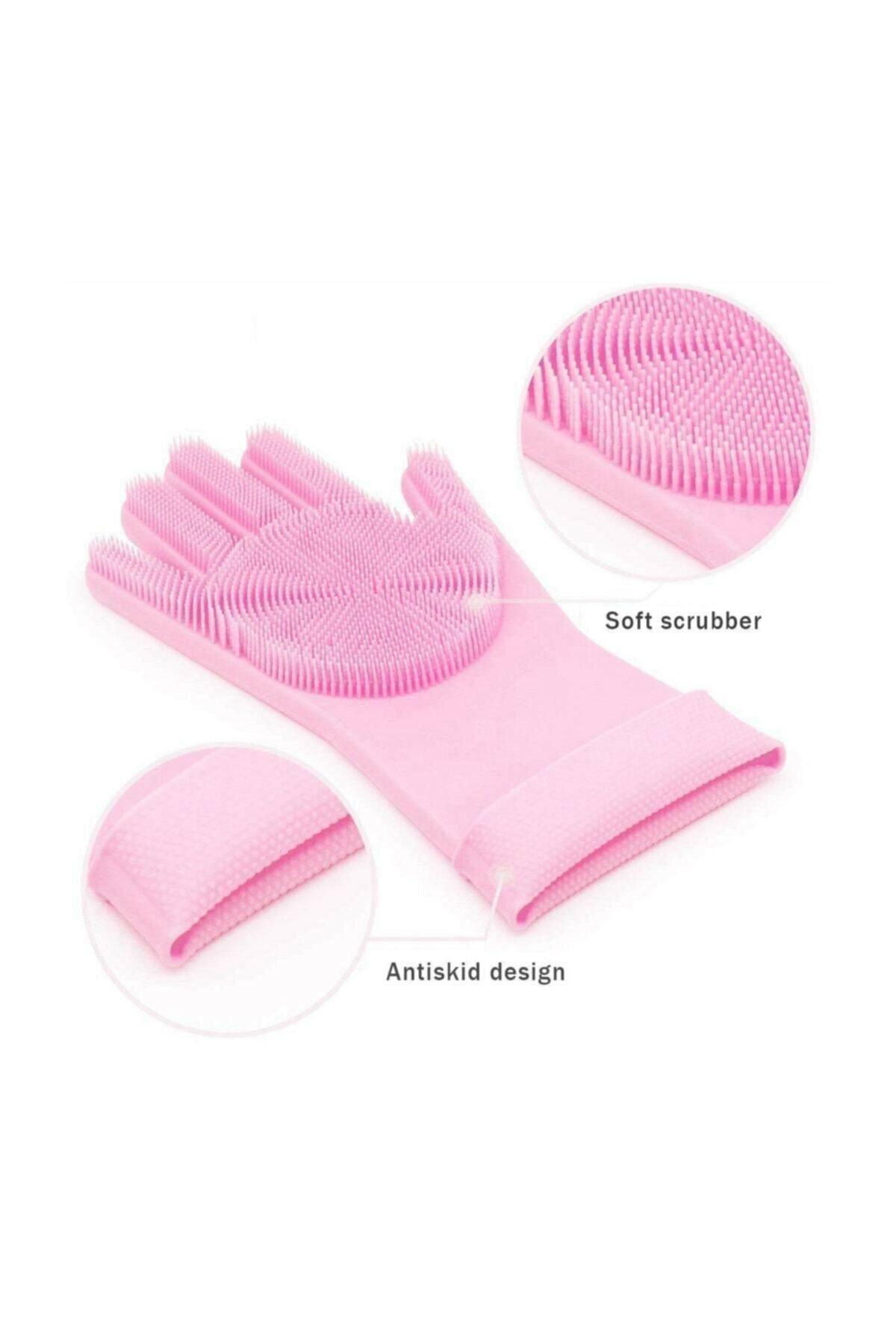 Magic Gloves Sihirli Silikon Bulaşık Eldiveni (Çift)