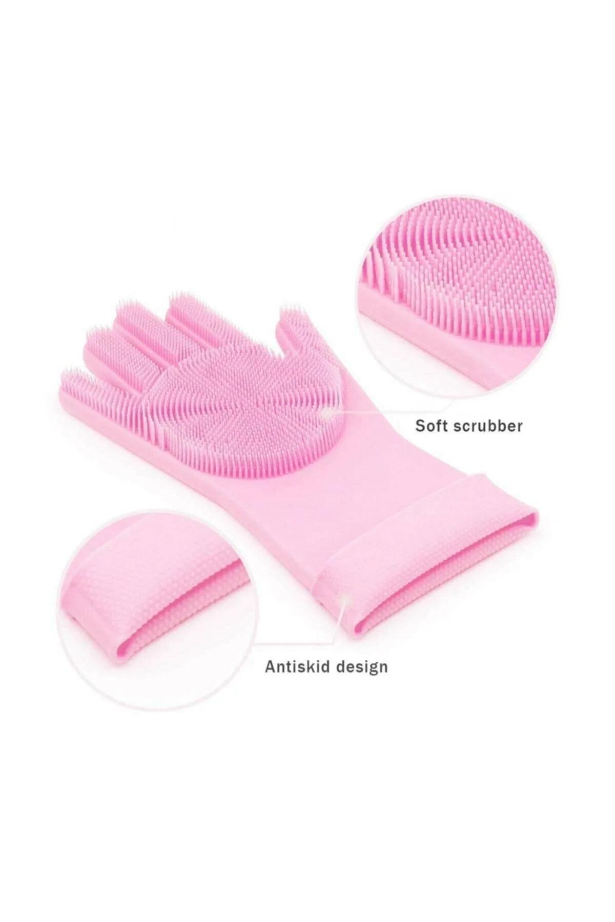 Magic Gloves Sihirli Silikon Bulaşık Eldiveni (Çift)