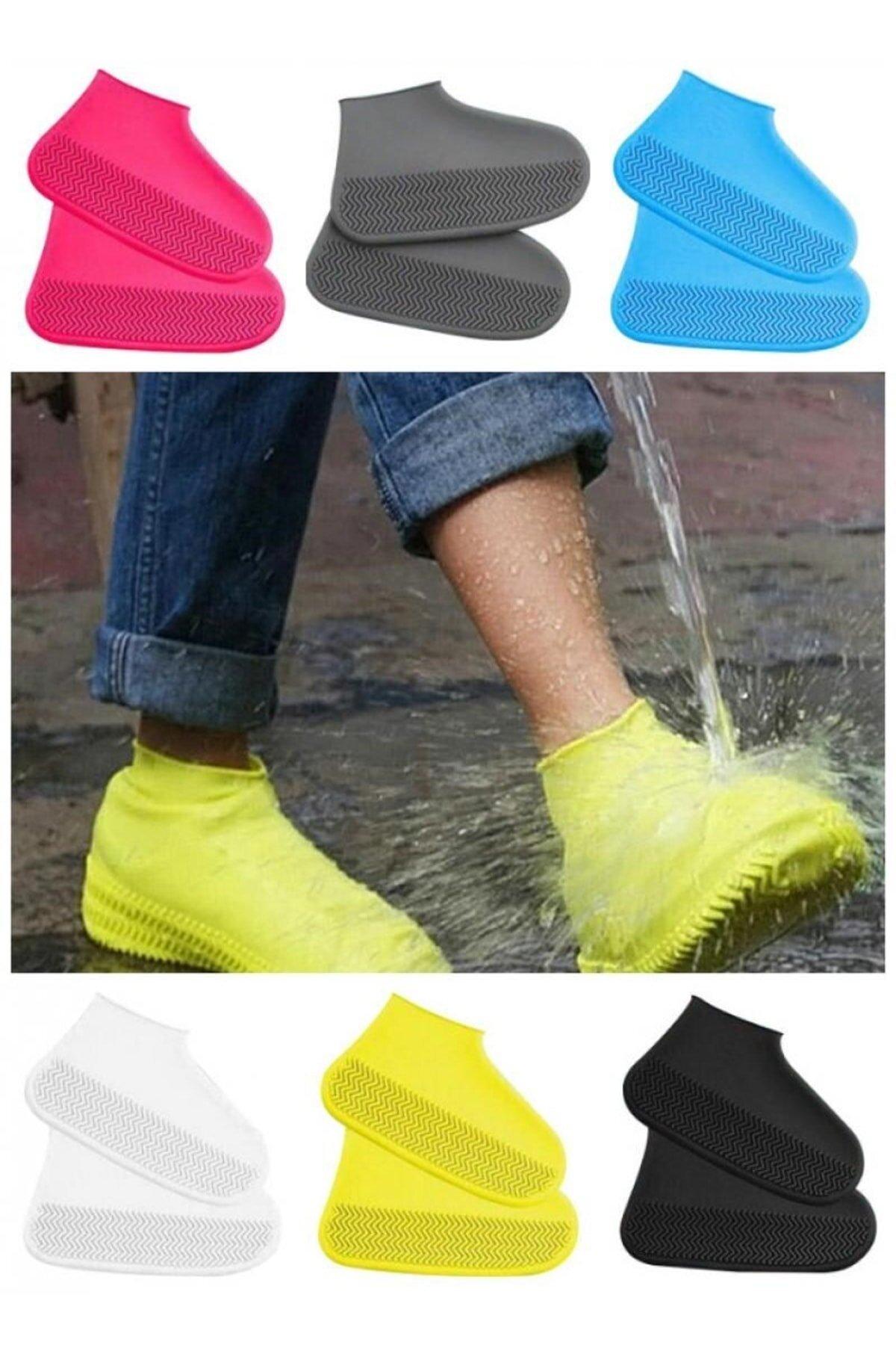 Slikon Su Geçirmez Ayakkabı Patik