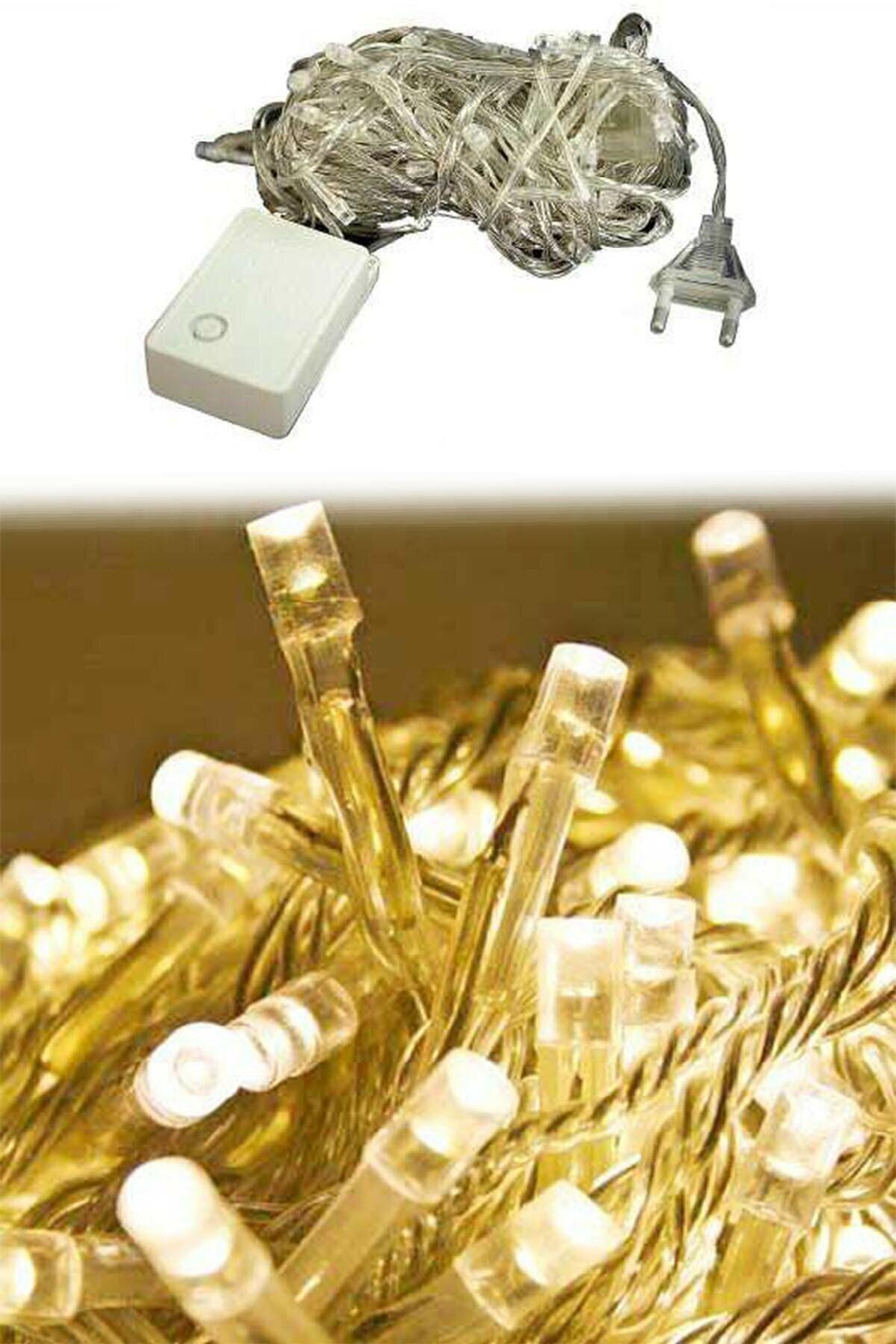 Yılbaşı Ağaç Süsü 10 Metre Led Fişli Gün Işığı