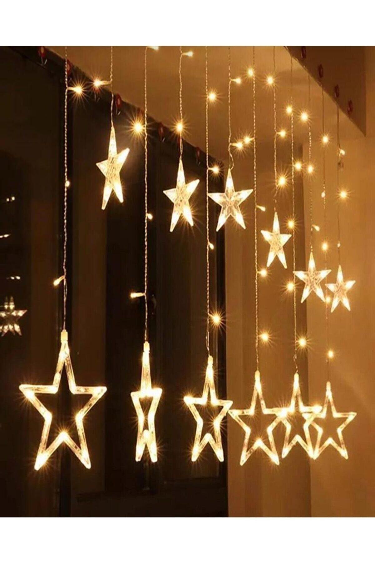 Yıldız Sarkan Perde Led Gün Işığı