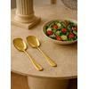 Metal Servis Kaşığı Gold 20 Cm *240