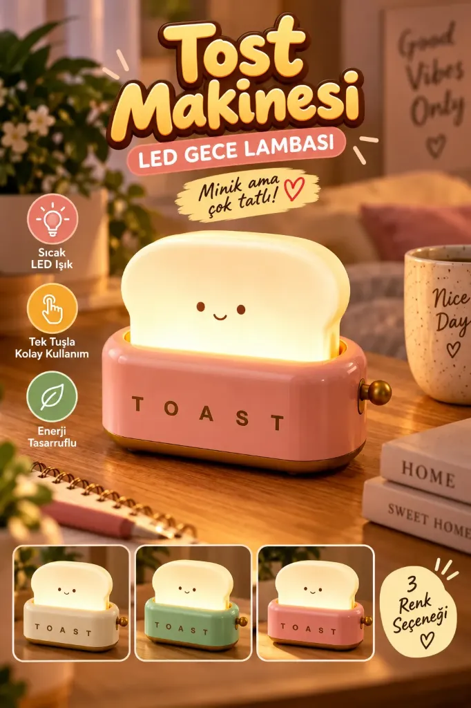 Toasted Bread Night Lamp
