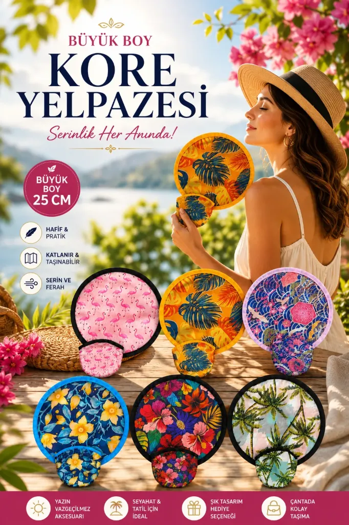 Katlanır Kore Yelpazesi *1000