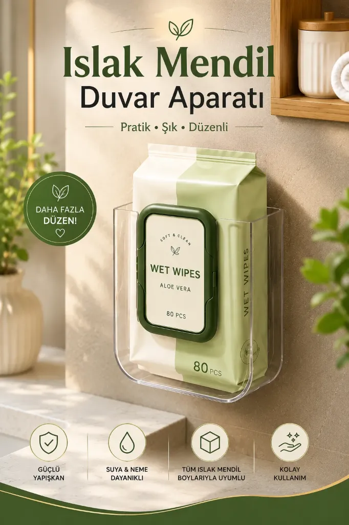 Islak Mendil Kutusu Şeffaf