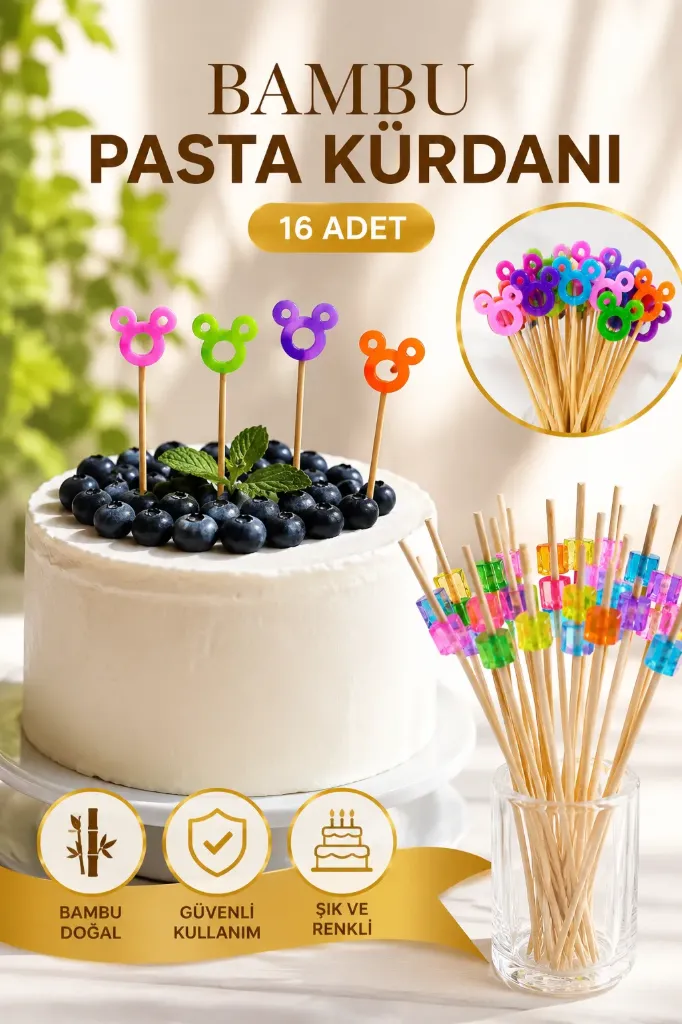 Bambu Pasta Kürdanı