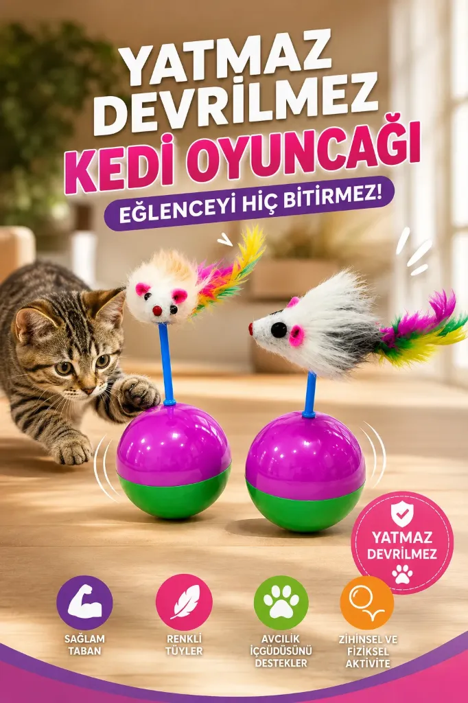 Mouse Hacı Yatmaz Cat Toy