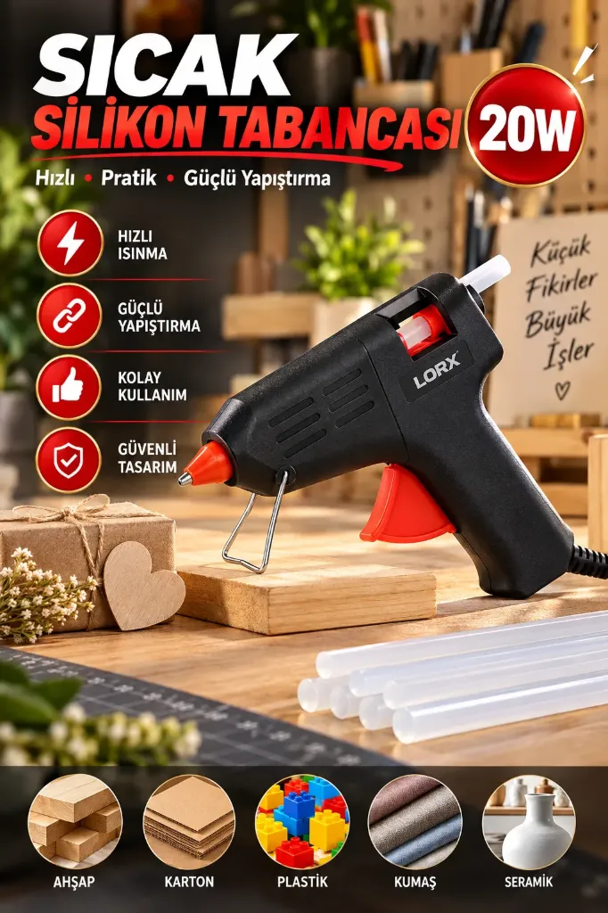 Silikon Tabancası 20 W *200