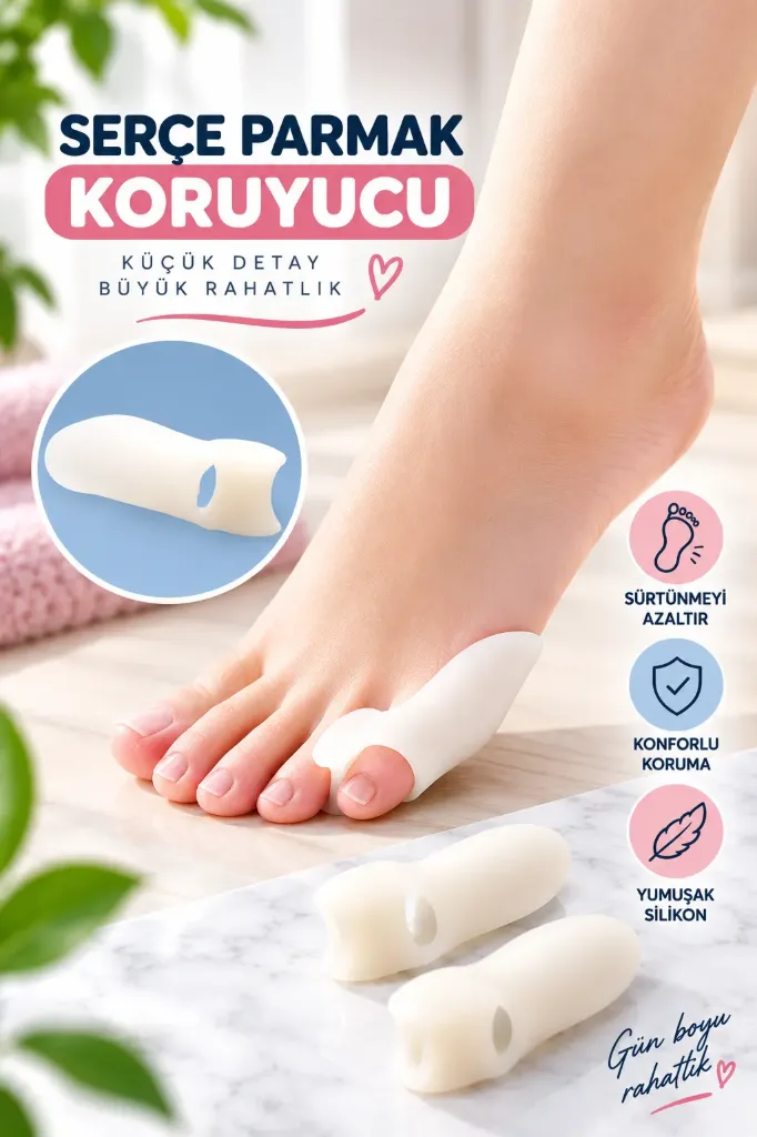 [FBS-247] Slikon Serçe Parmak Koruyucu 2 Li Set  *500