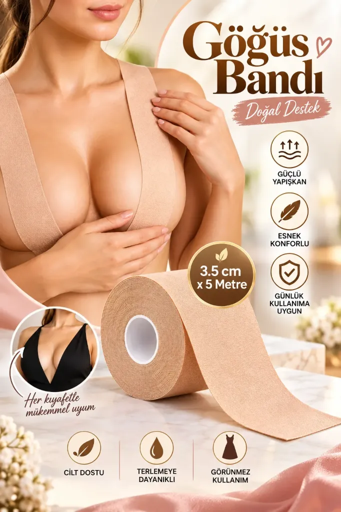 [FBS-301] Göğüs Bandı Sargı 3.8*5 *300