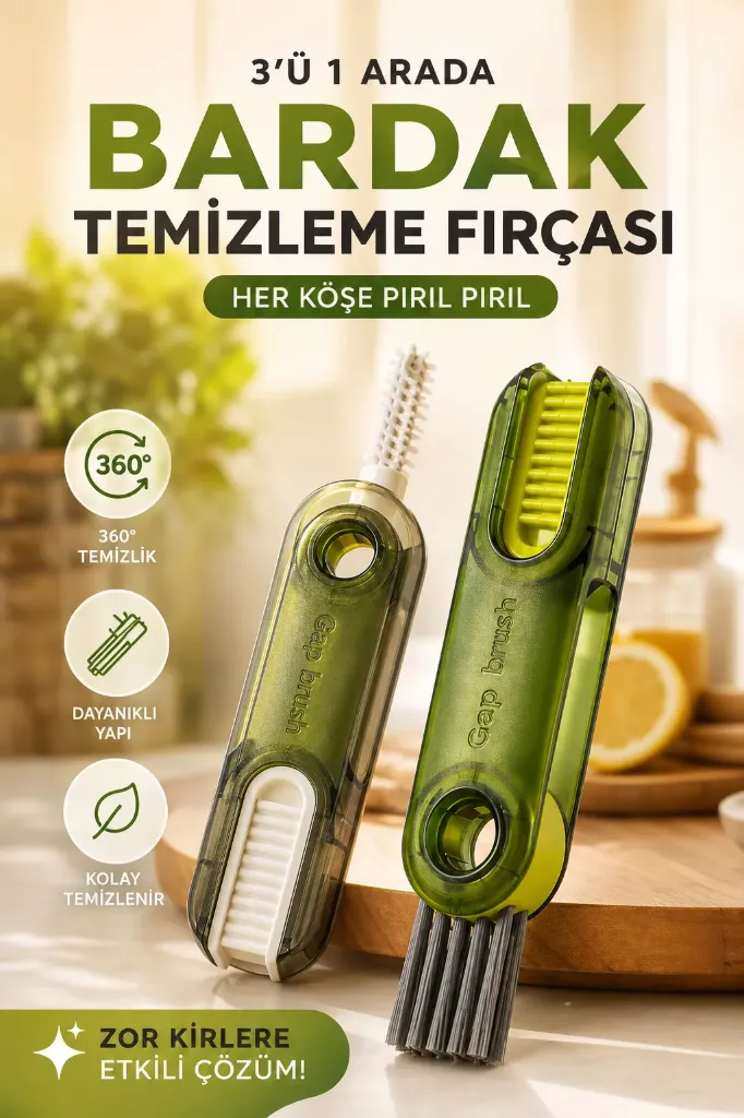 Bardak Temizleme Fırçası Çok Amaçlı