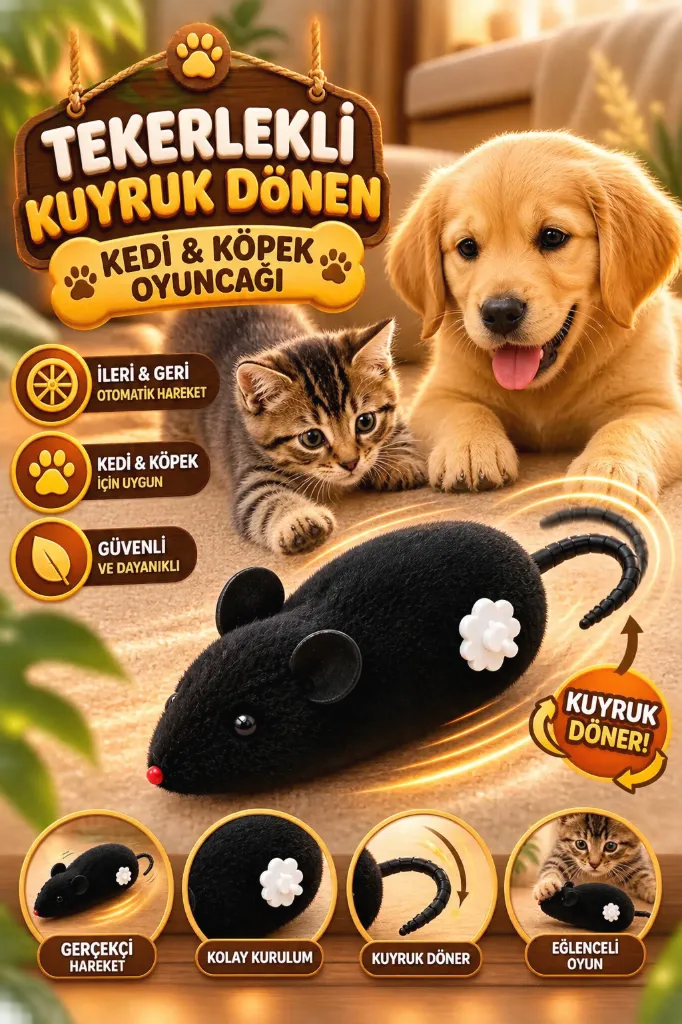 [FBS-482] Kedi Oyun Faresi Kurmalı Büyük