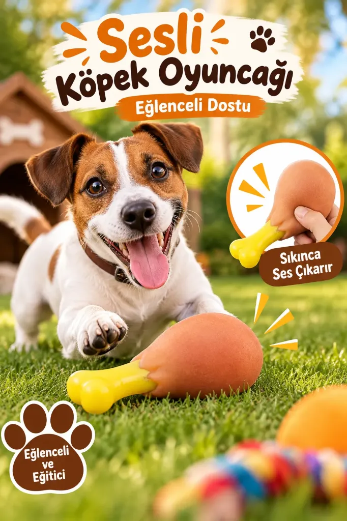 [FBS-513] Cat Dog Chew Plastic Chicken Piece Thigh