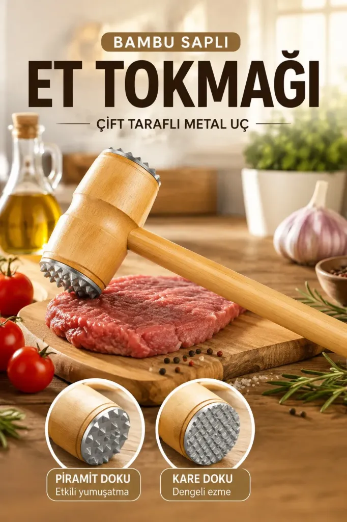 Bambu Saplı Et Tokmağı  *144