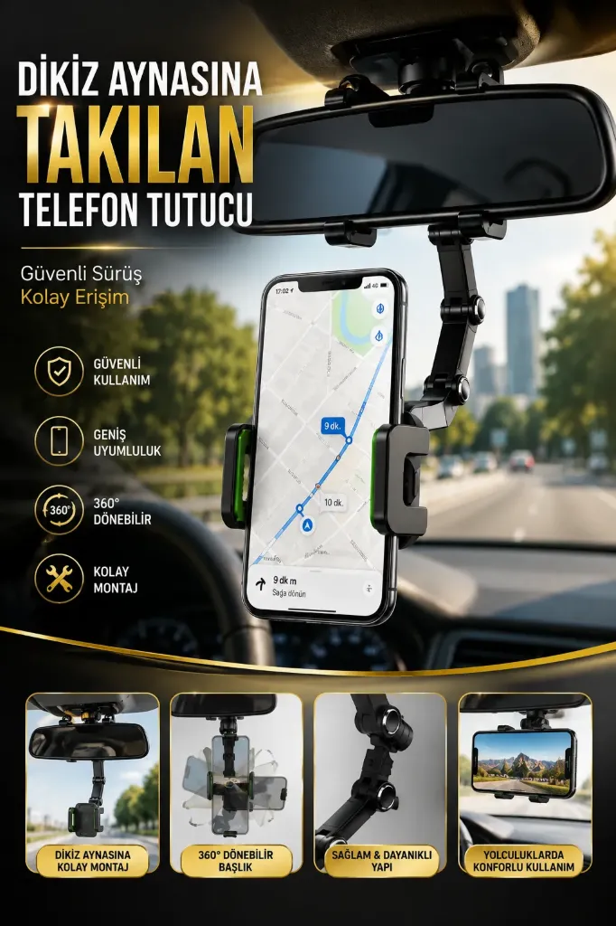 [FBS-638] Dikiz Aynasına Takılan Telefon Tutucu *200