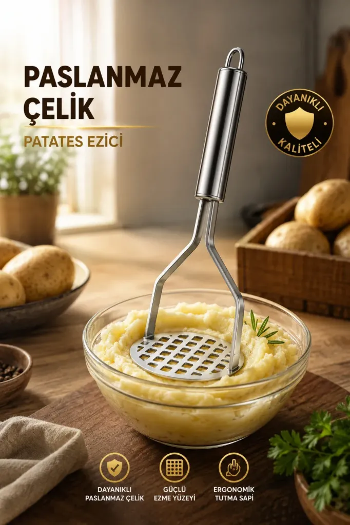 Metal Patates Ezici *144