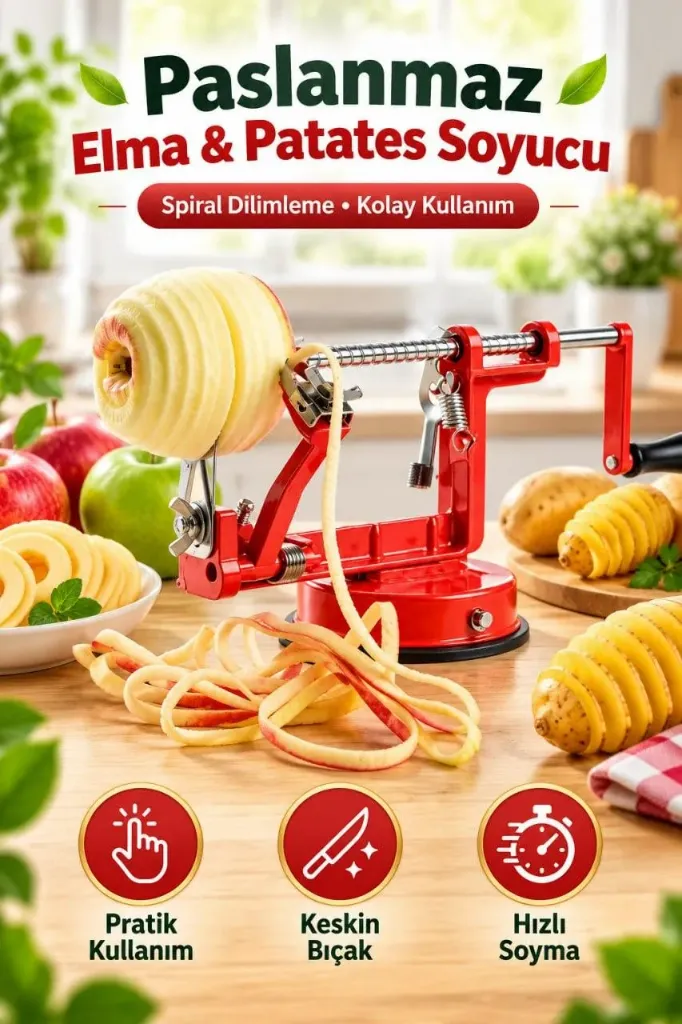 Vantuslu Çubuk Patates Doğrayıcı *24