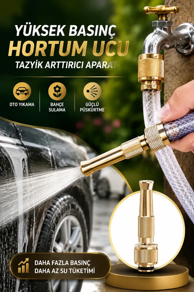 [FBS-934] Bahçe Hortum Ucu Araba Yıkama Hortum Başlığı *200