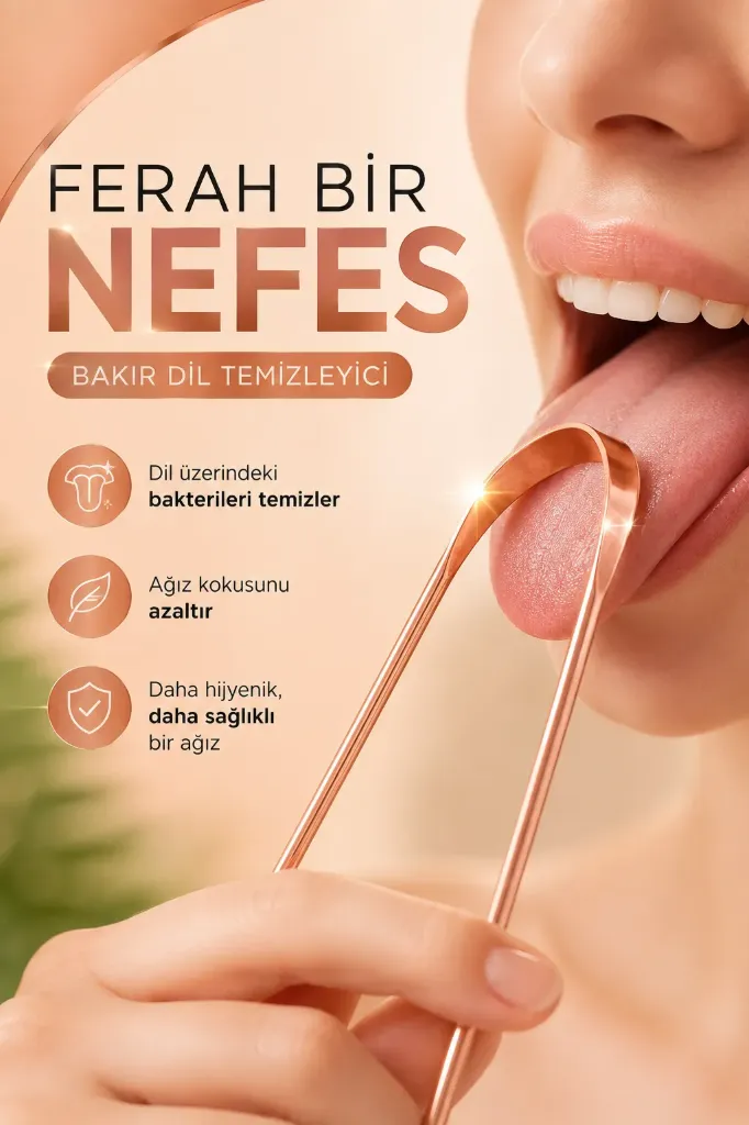 [FBS-946] Bakır Dil Temizleme Aparatı *1200