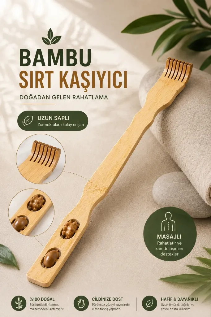 Bambu Sırt Kaşıyıcı