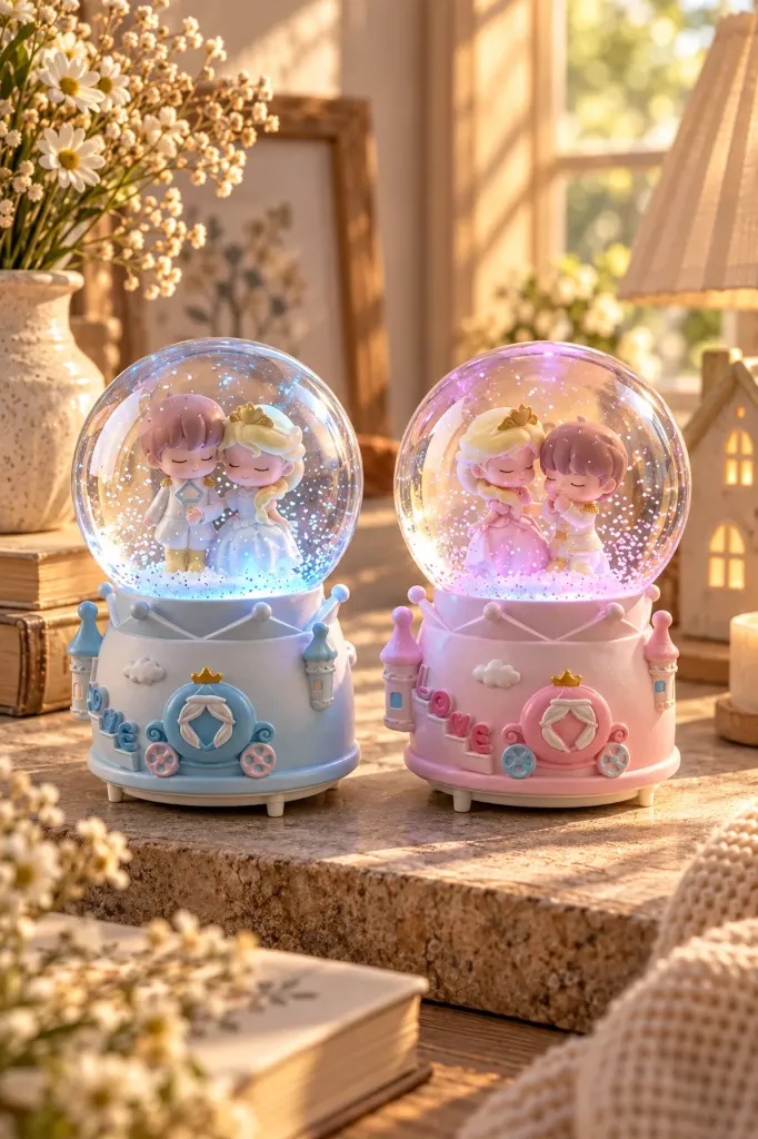 [FBS-1028] Snow Globe Spraying Couple  JH290 *24