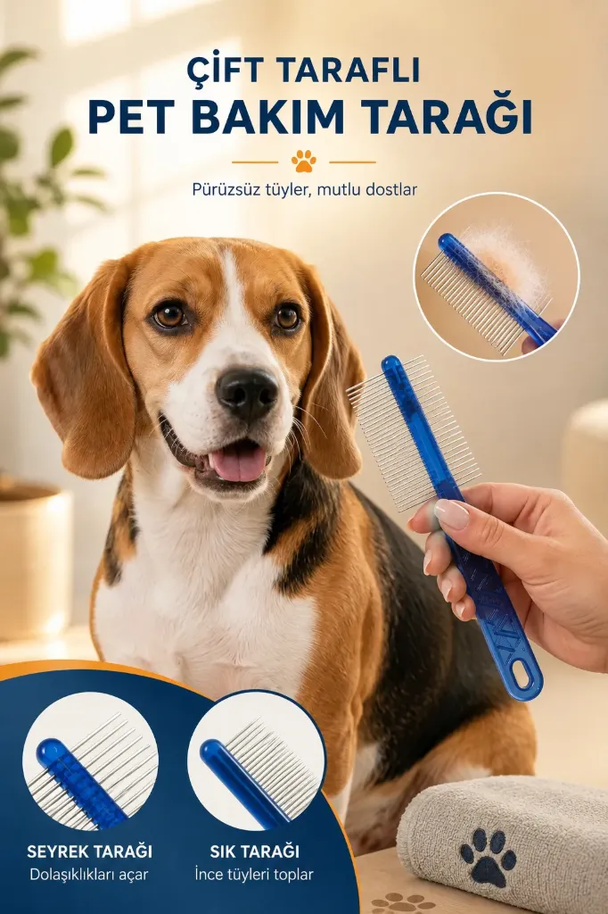 [FBS-0967] Double-Sided Clipper Comb Transparent