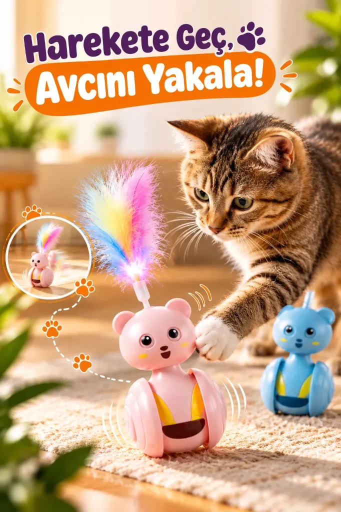 [FBS-986] Kedi Köpek Tüylü Hacı Yatmaz Oyuncak